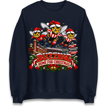 Brentford Football Christmas Jumper