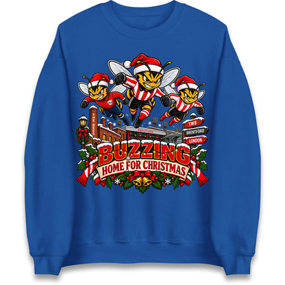 Brentford Football Christmas Jumper