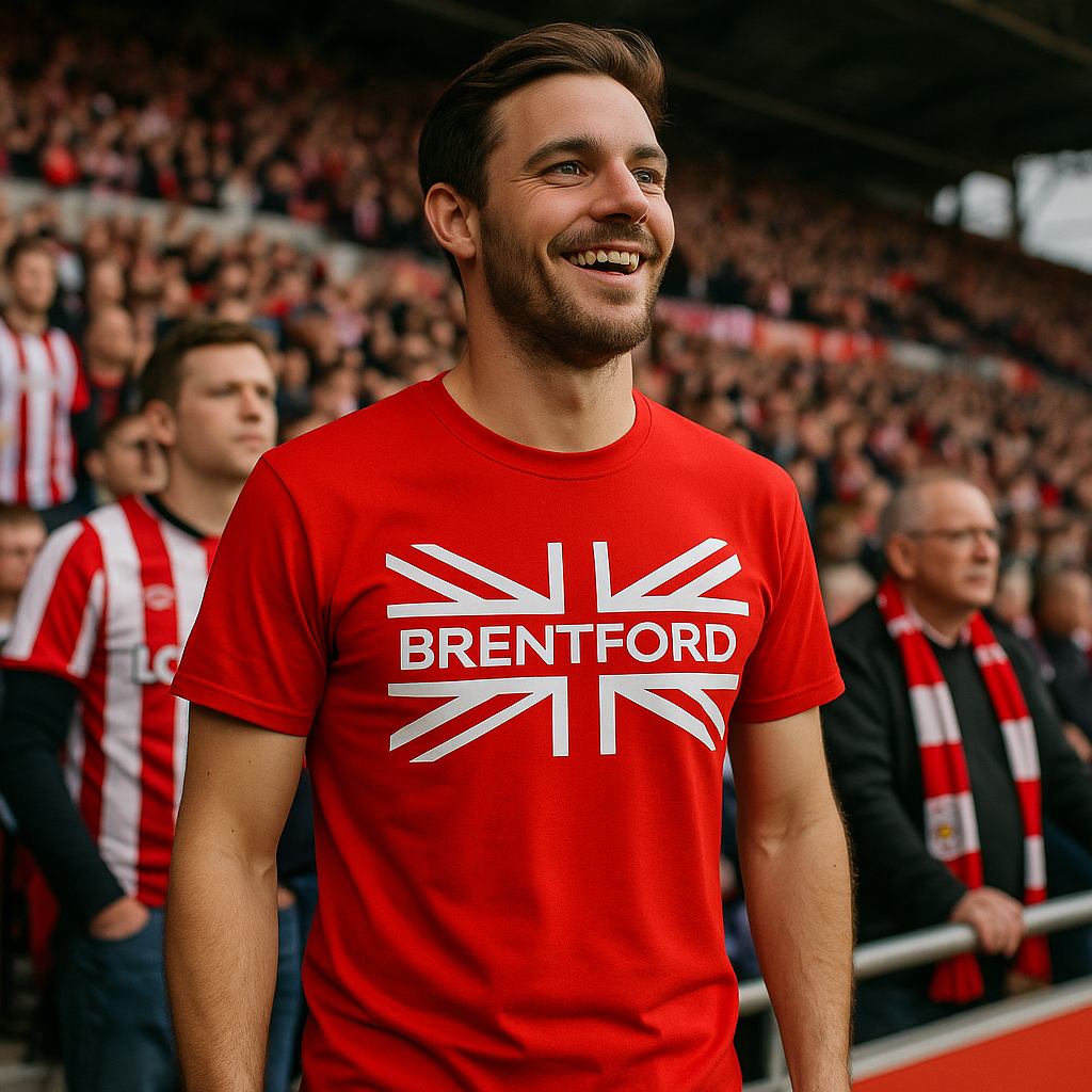 Brentford Football Flag Shirt