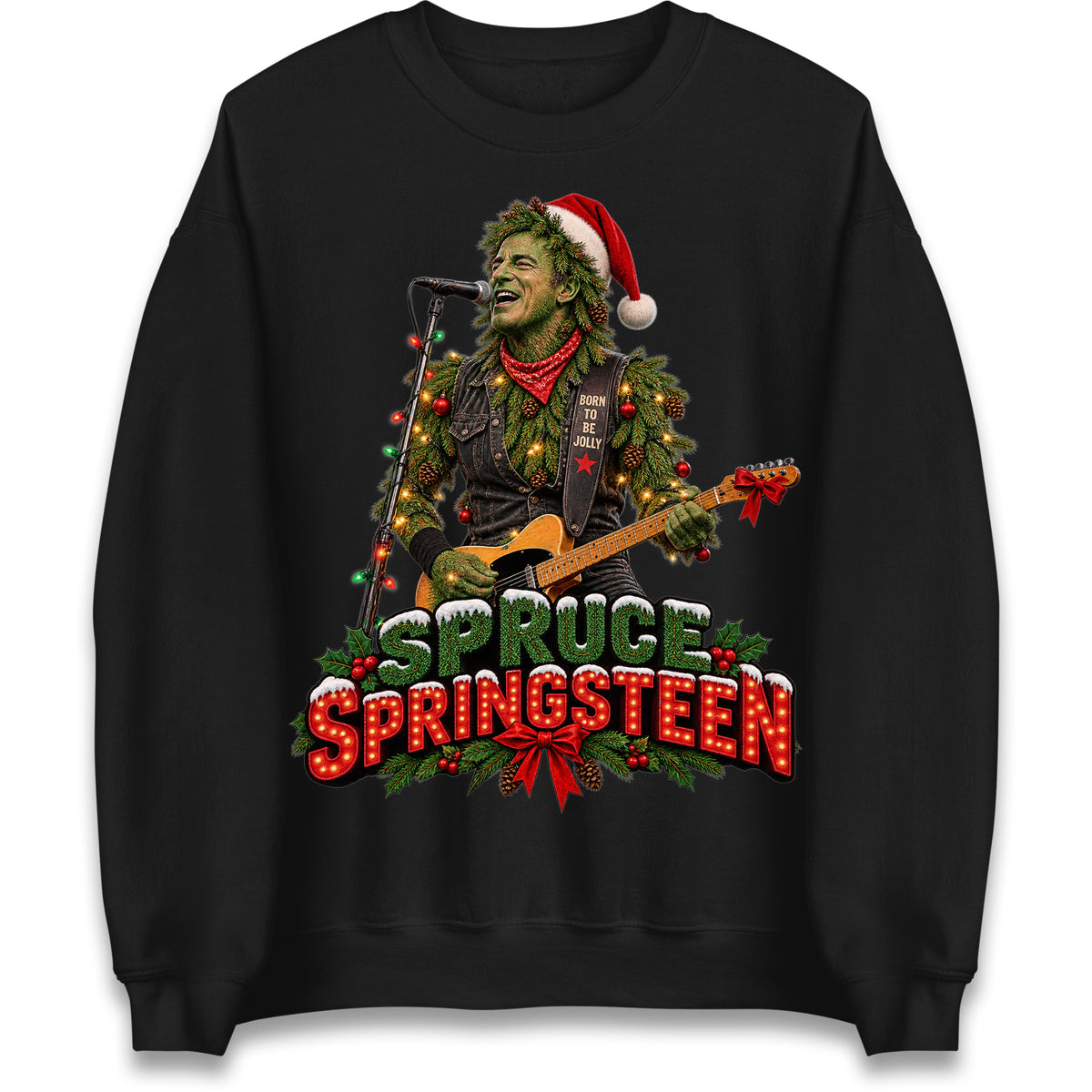 Bruce Springsteen Christmas Jumper