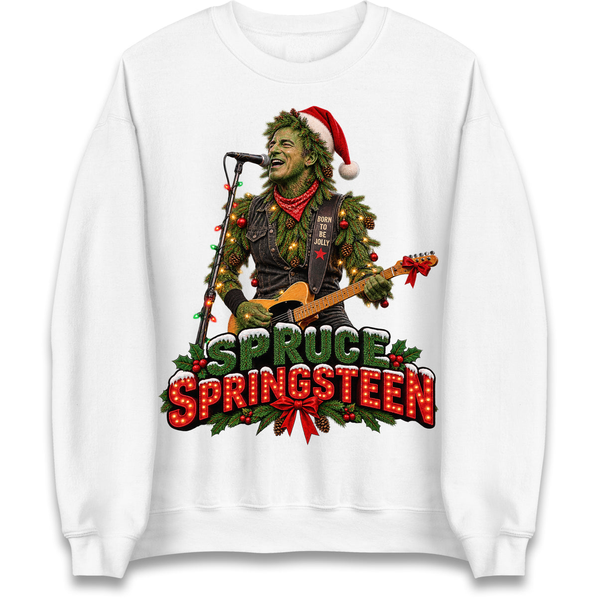 Bruce Springsteen Christmas Jumper