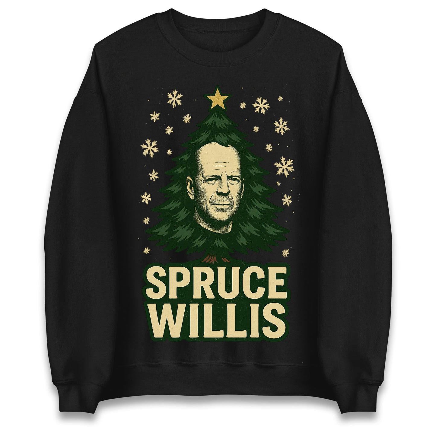 Bruce Willis Christmas Jumper