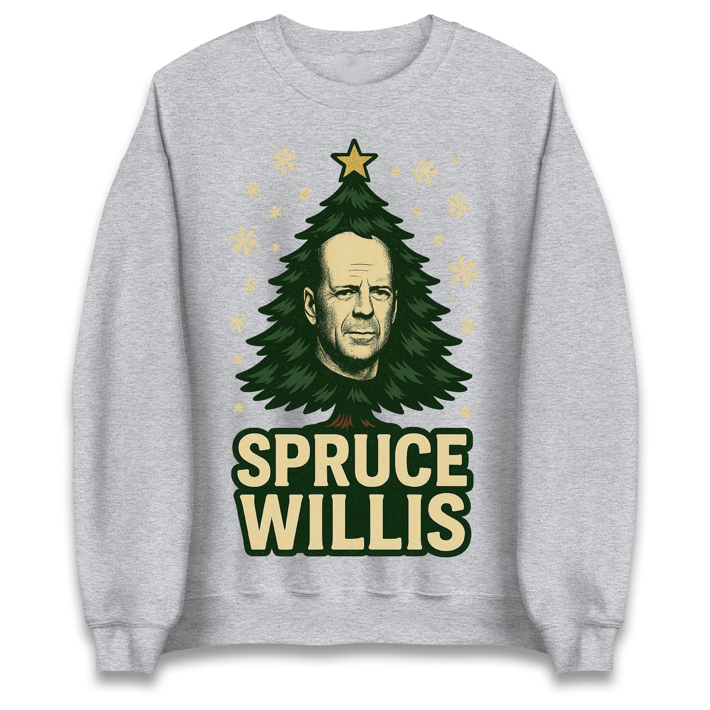 Bruce Willis Christmas Jumper