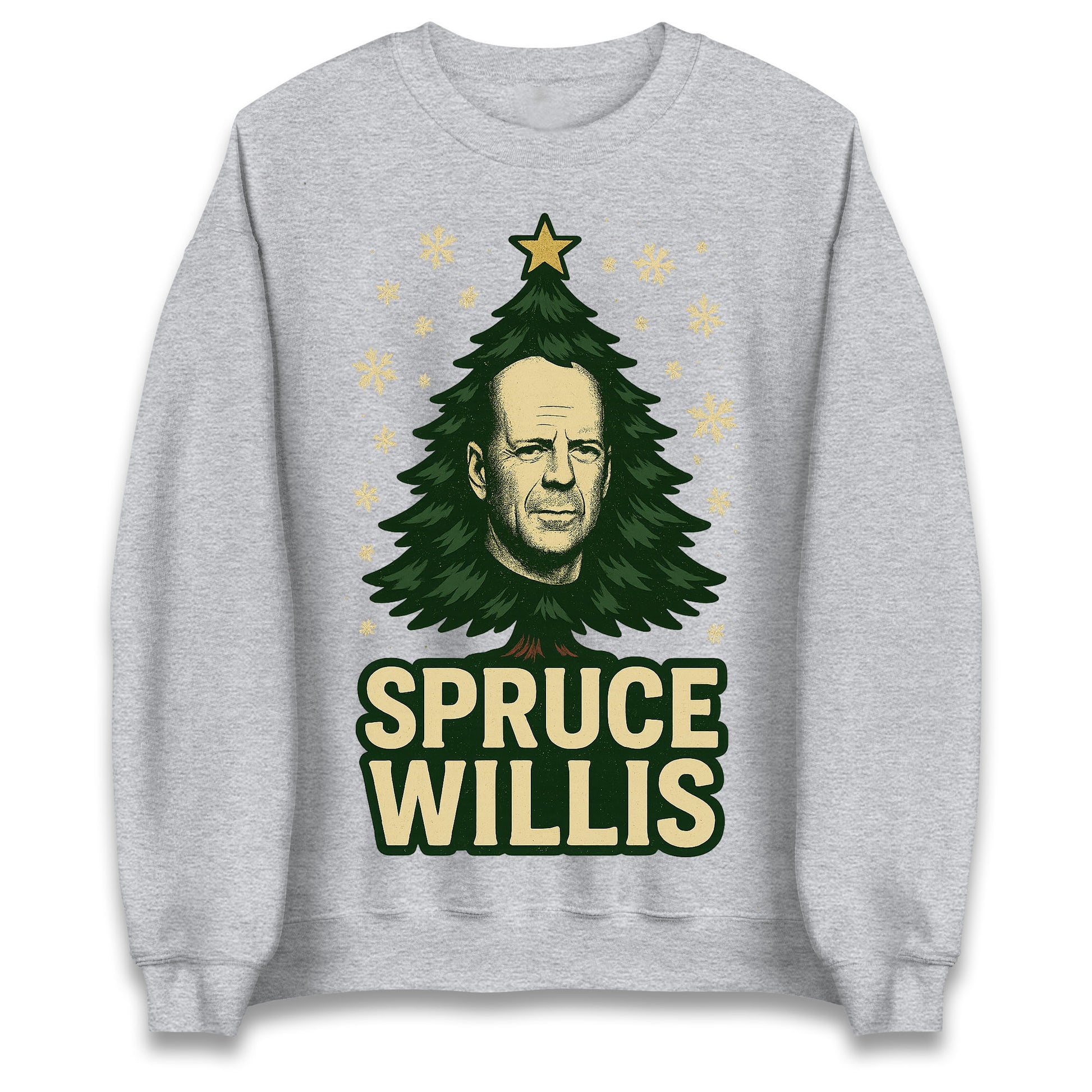 Bruce Willis Christmas Jumper