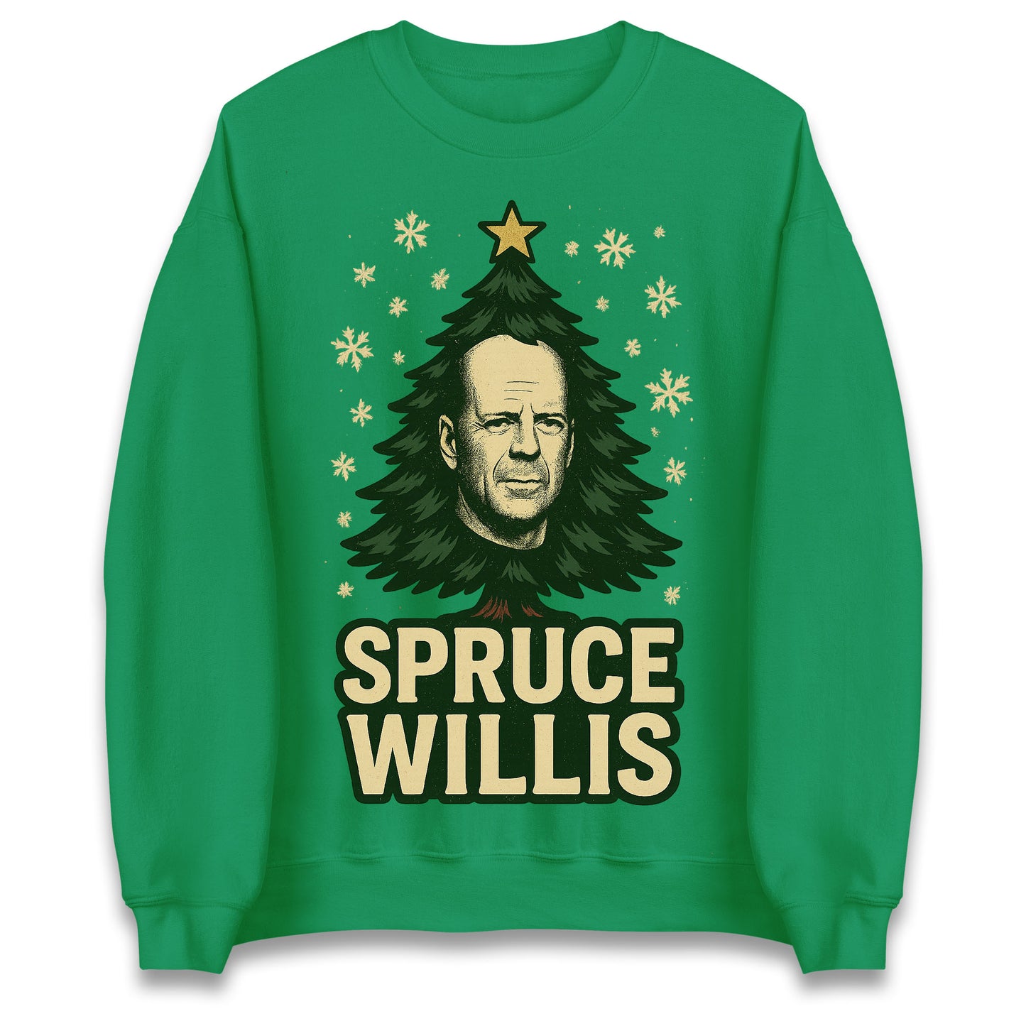 Bruce Willis Christmas Jumper