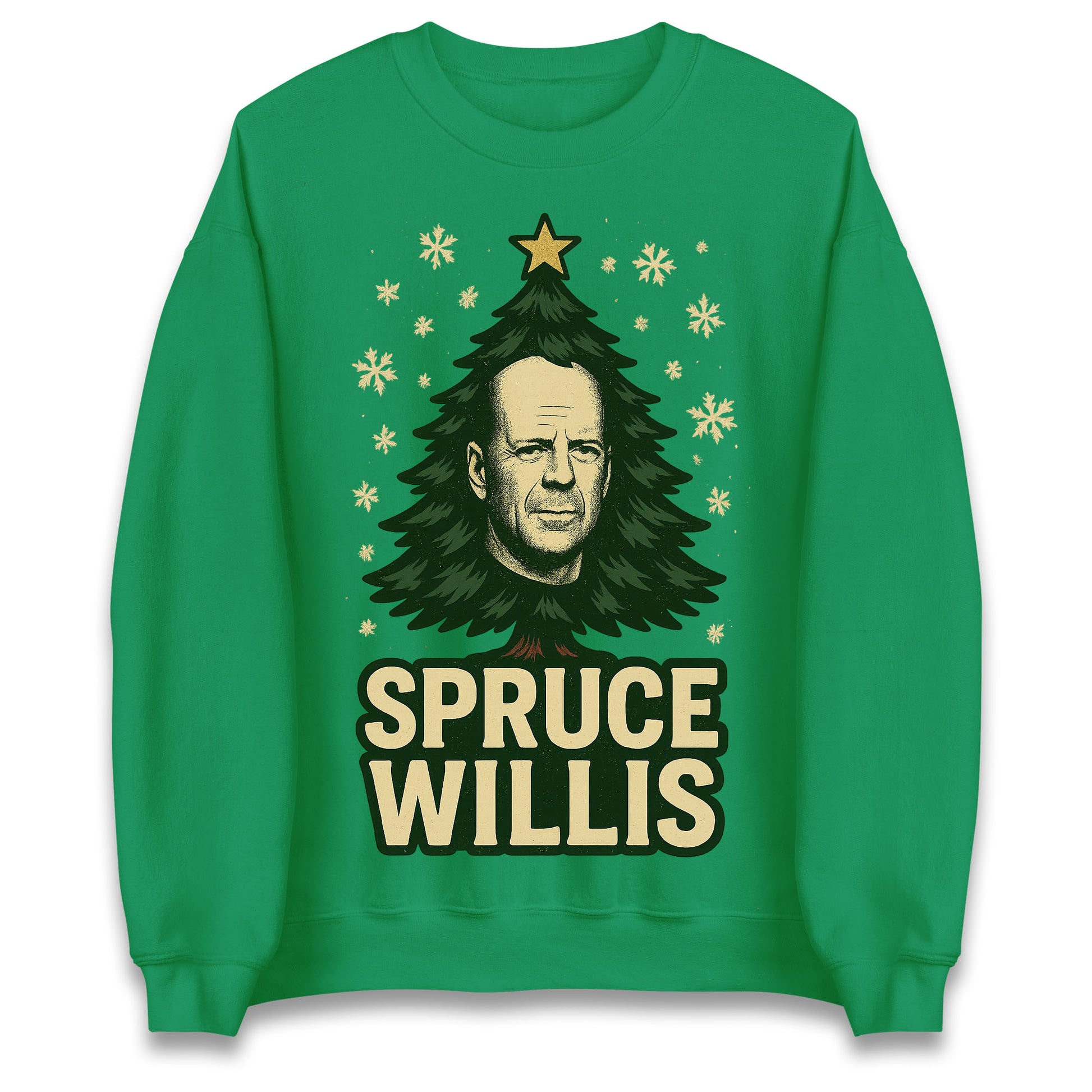 Bruce Willis Christmas Jumper