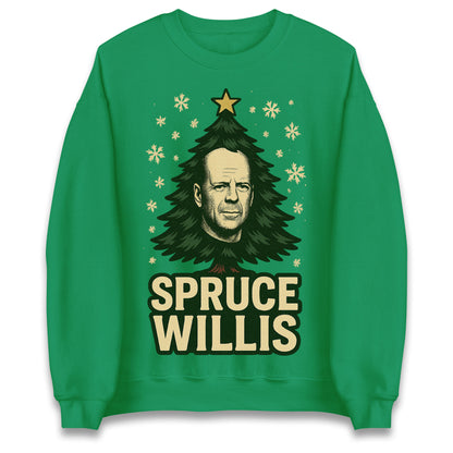 Bruce Willis Christmas Jumper
