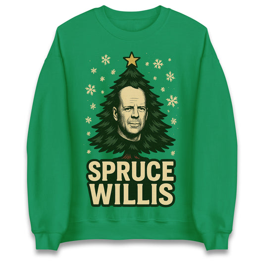 Bruce Willis Christmas Jumper