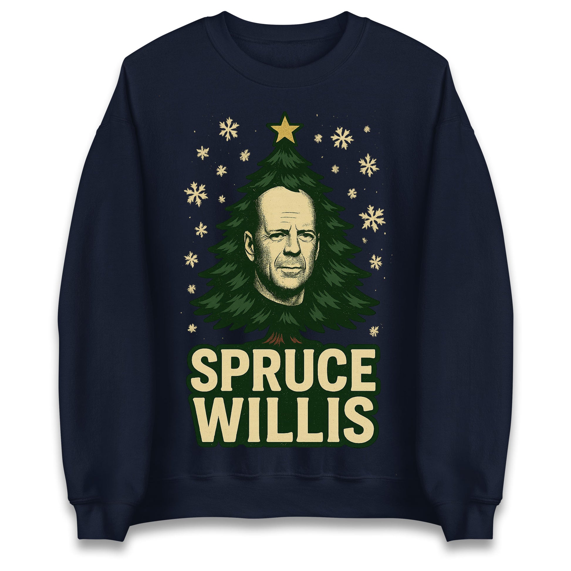Bruce Willis Christmas Jumper