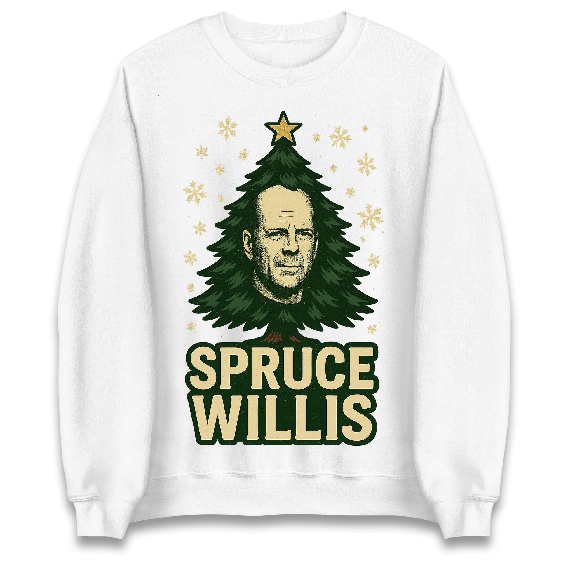Bruce Willis Christmas Jumper