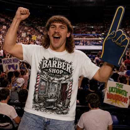 Brutus The Barber Shop Pro Wrestling T Shirt