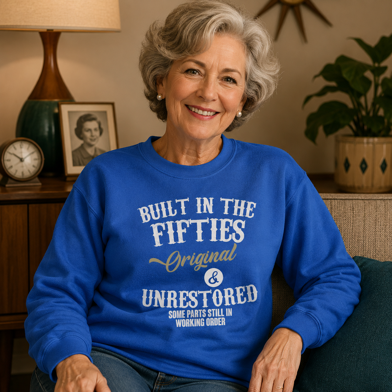 Built in The Fifties Birthday Sweatshirt