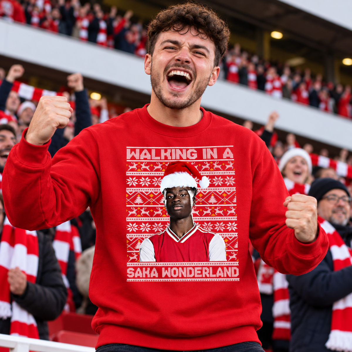 Bukayo Saka Christmas Jumper
