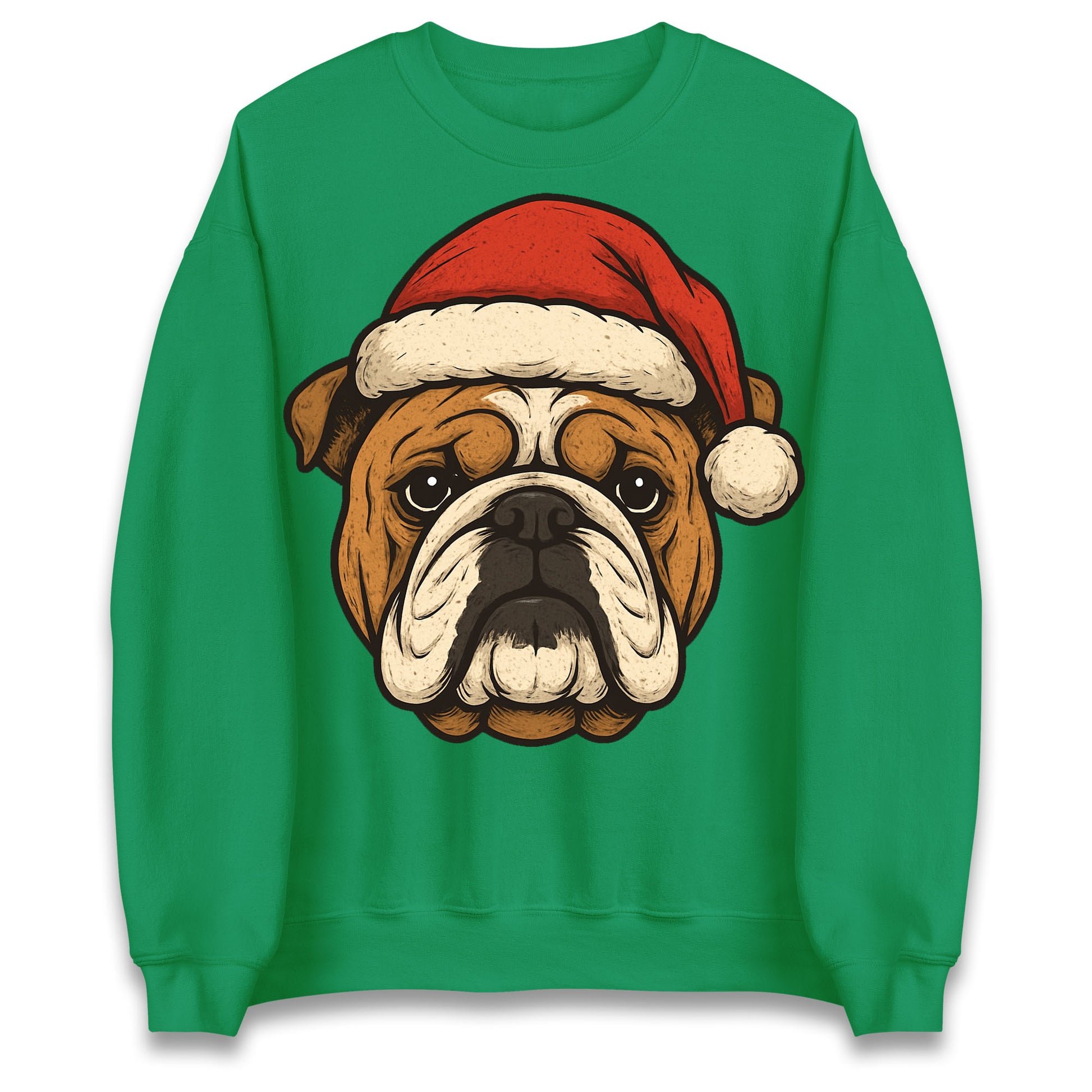Bulldog Christmas Jumper