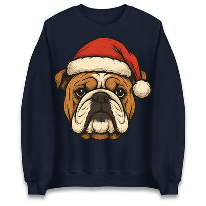 Bulldog Christmas Jumper