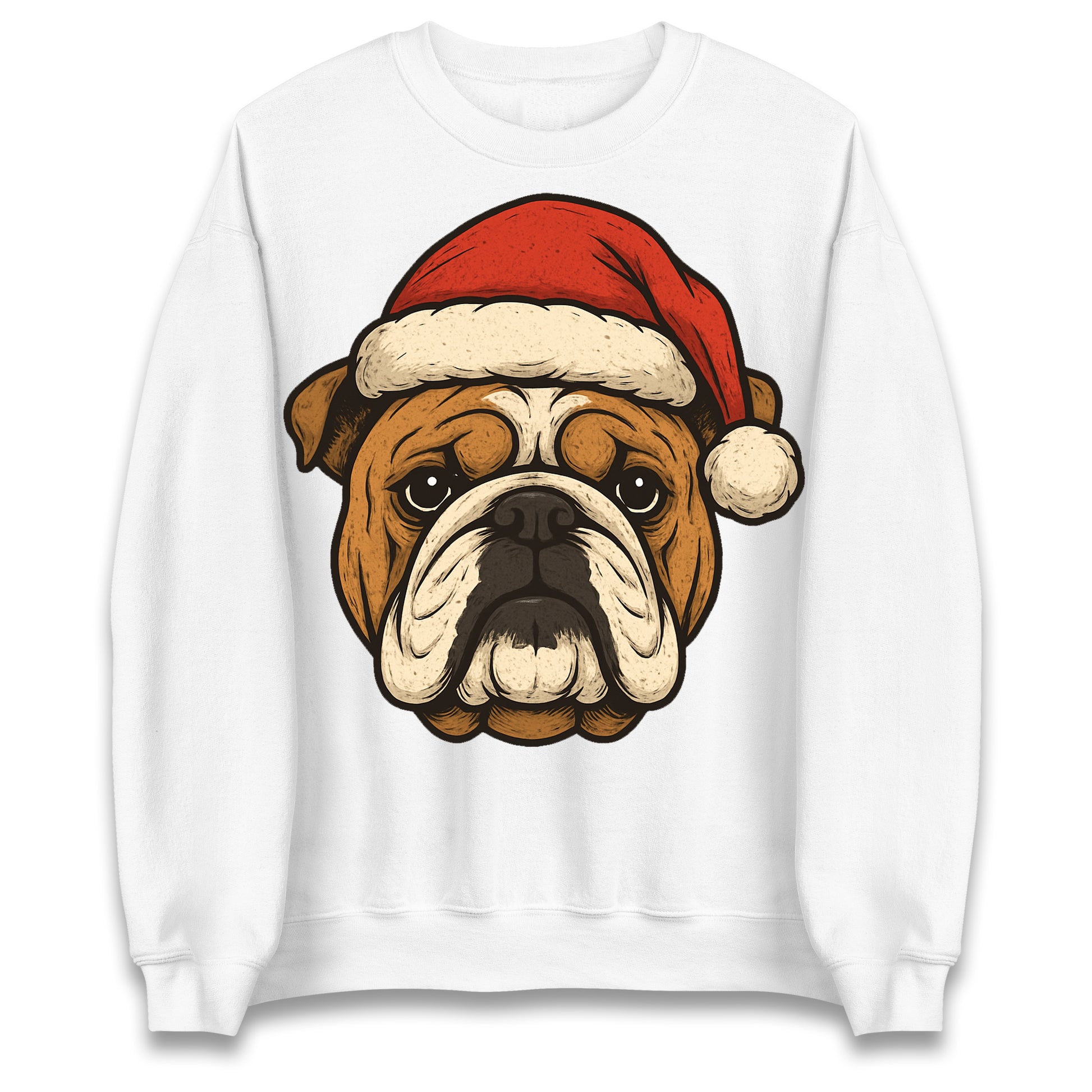 Bulldog Christmas Jumper