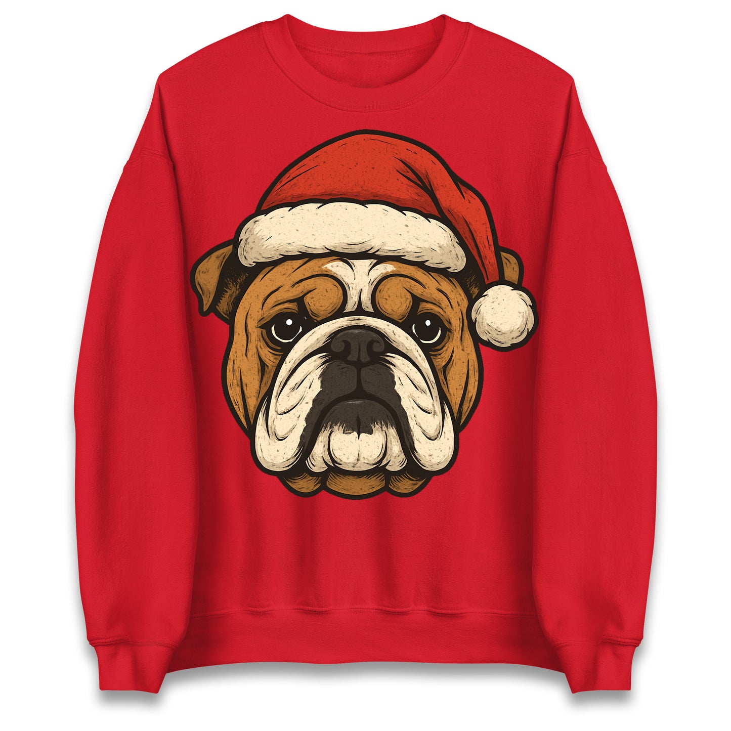 Bulldog Christmas Jumper