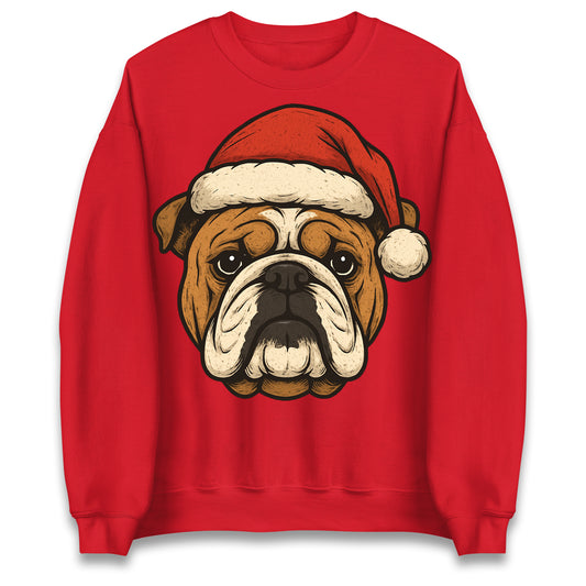 Bulldog Christmas Jumper