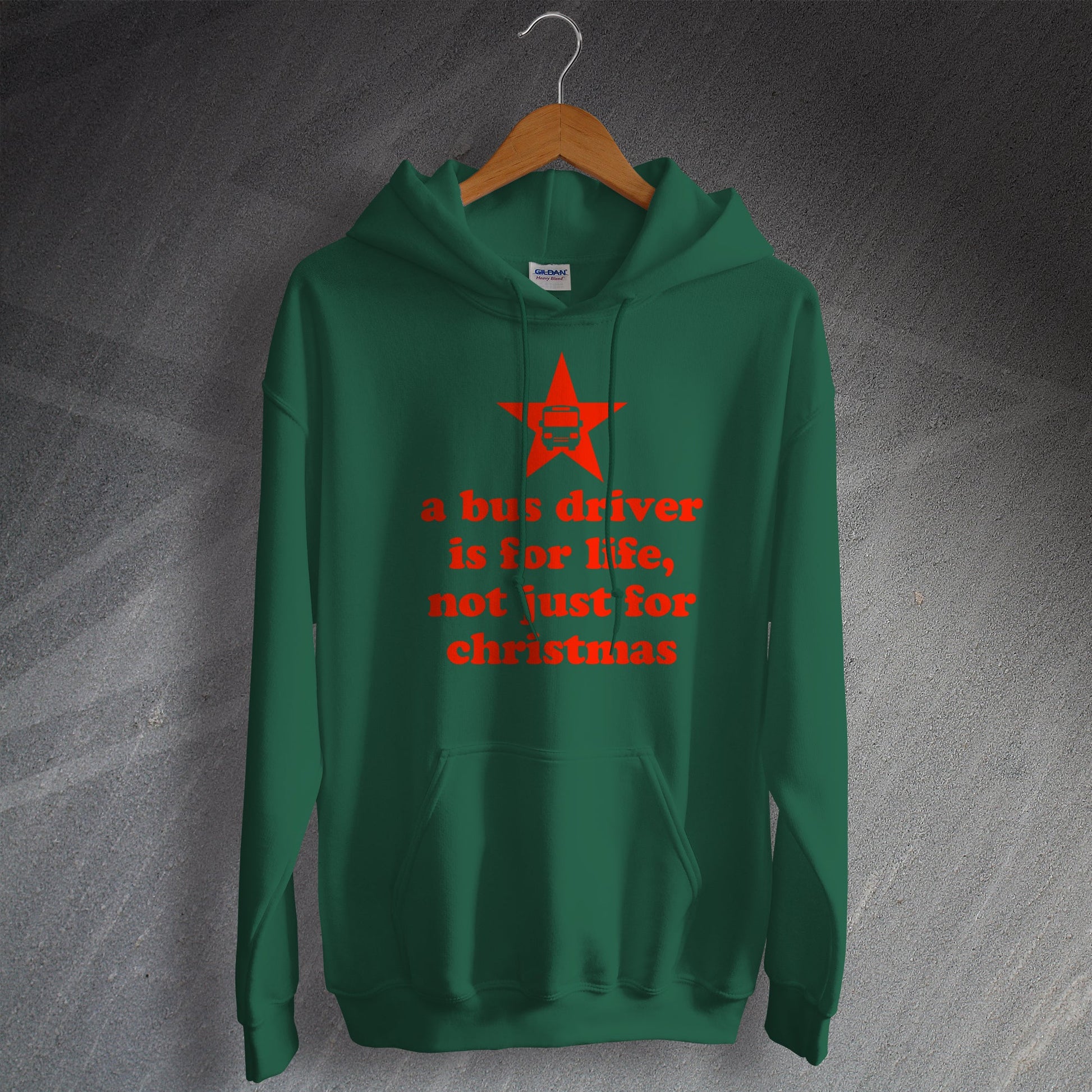 Bus Driver Xmas Hoodie
