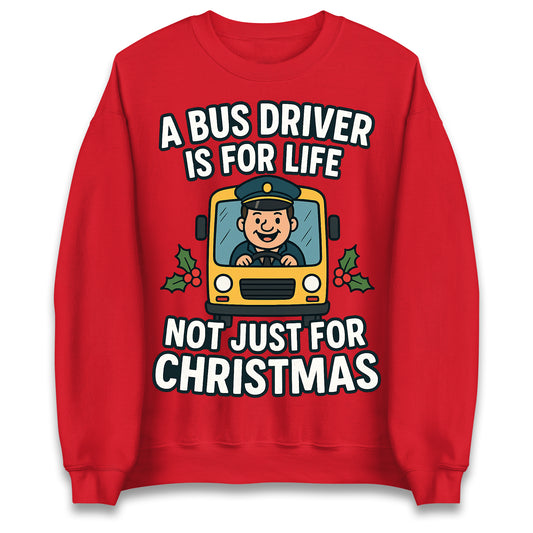 Bus Driver Christmas Jumper