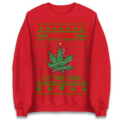 Cannabis Christmas Jumper