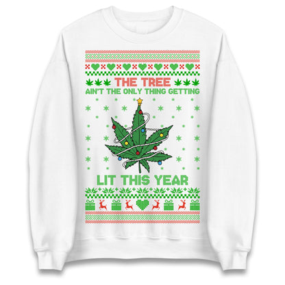 Cannabis Christmas Jumper