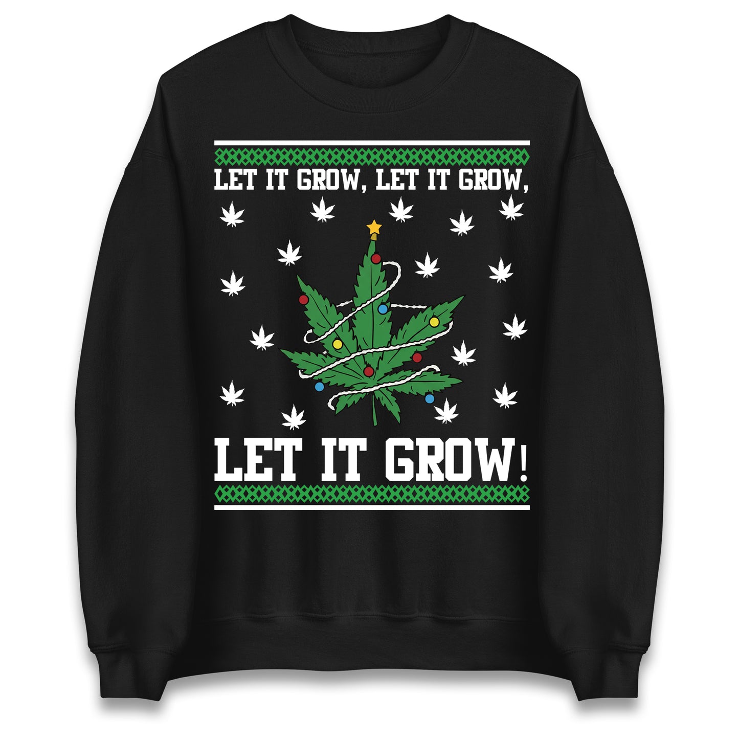 Cannabis Christmas Sweater