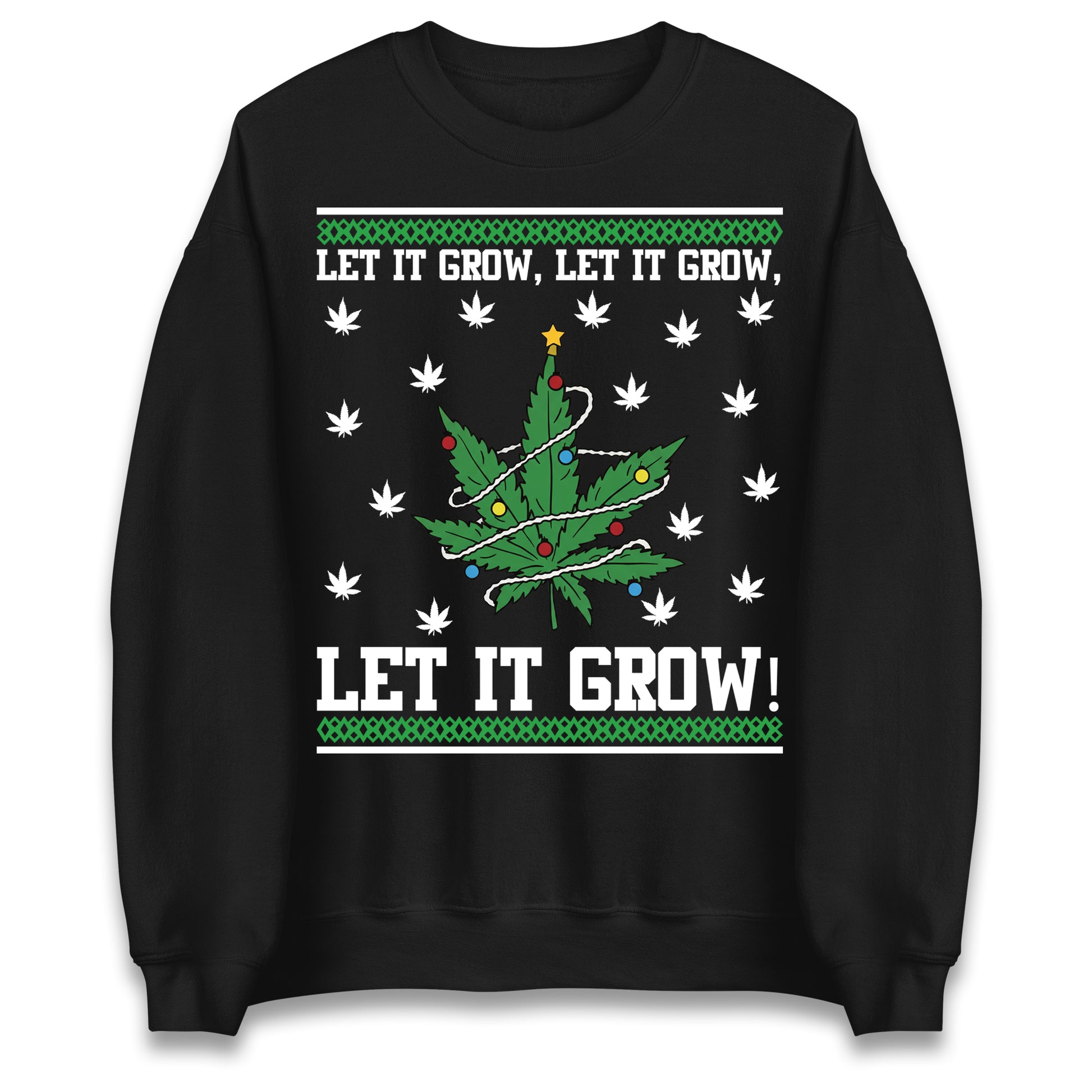 Cannabis Christmas Sweater