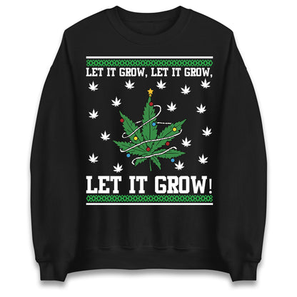 Cannabis Christmas Sweater
