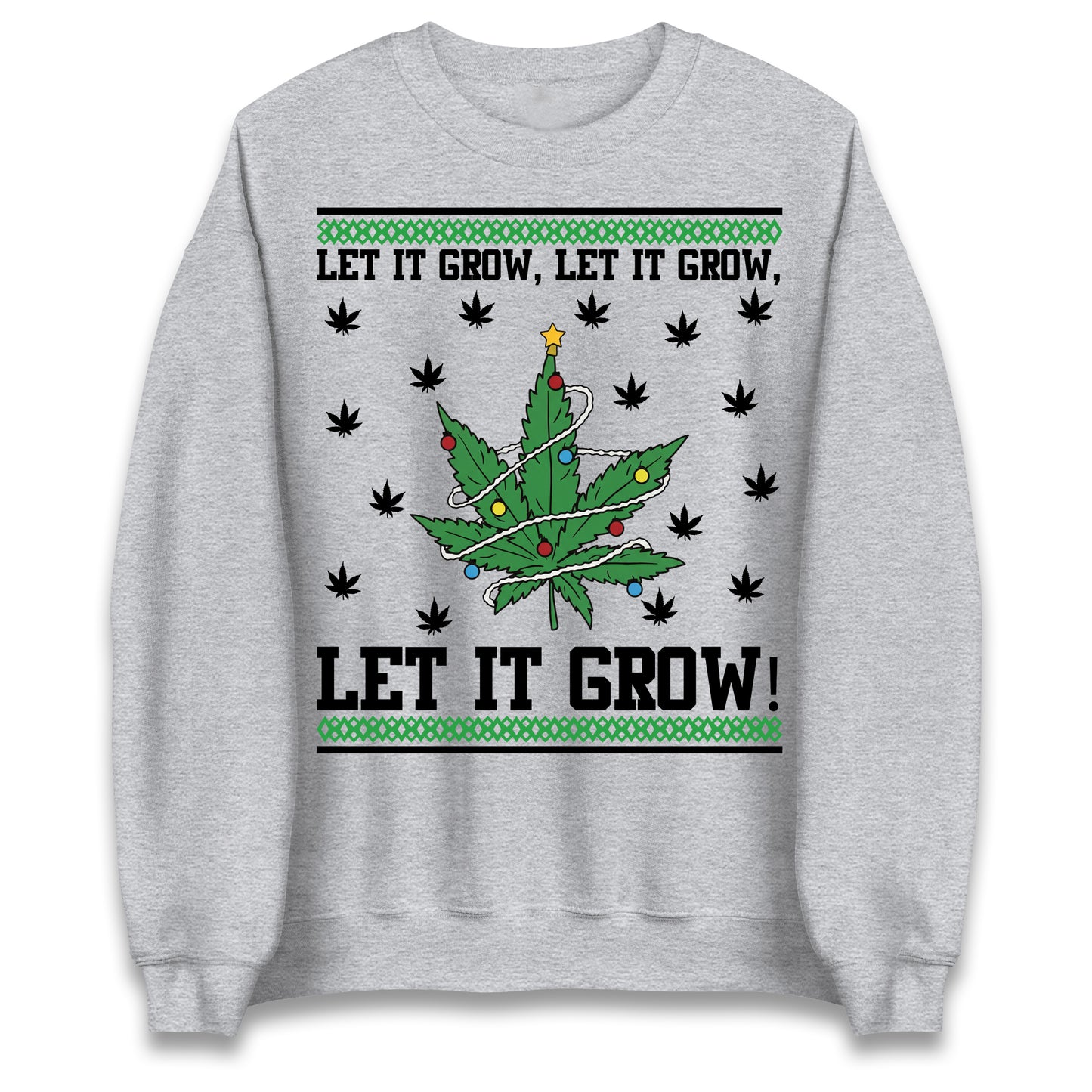 Cannabis Christmas Sweater