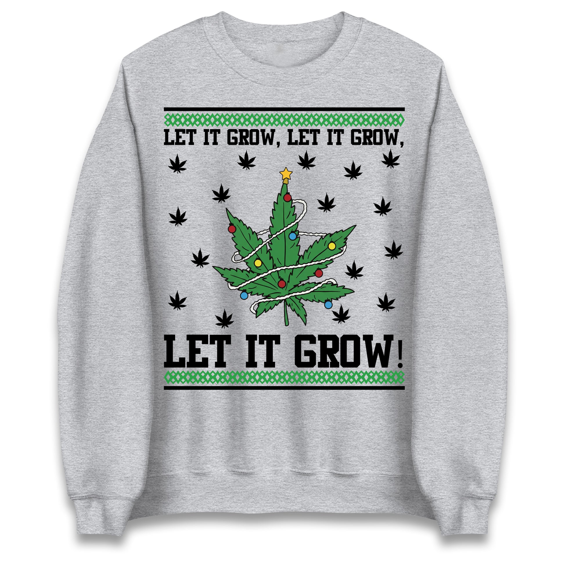 Cannabis Christmas Sweater