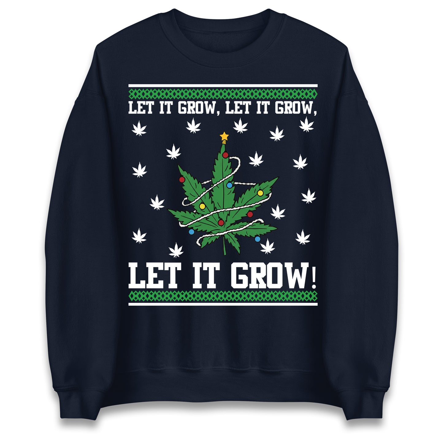 Cannabis Christmas Sweater