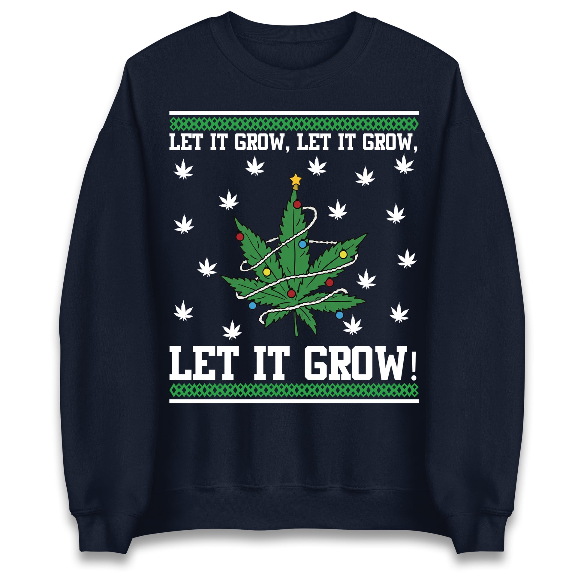Cannabis Christmas Sweater