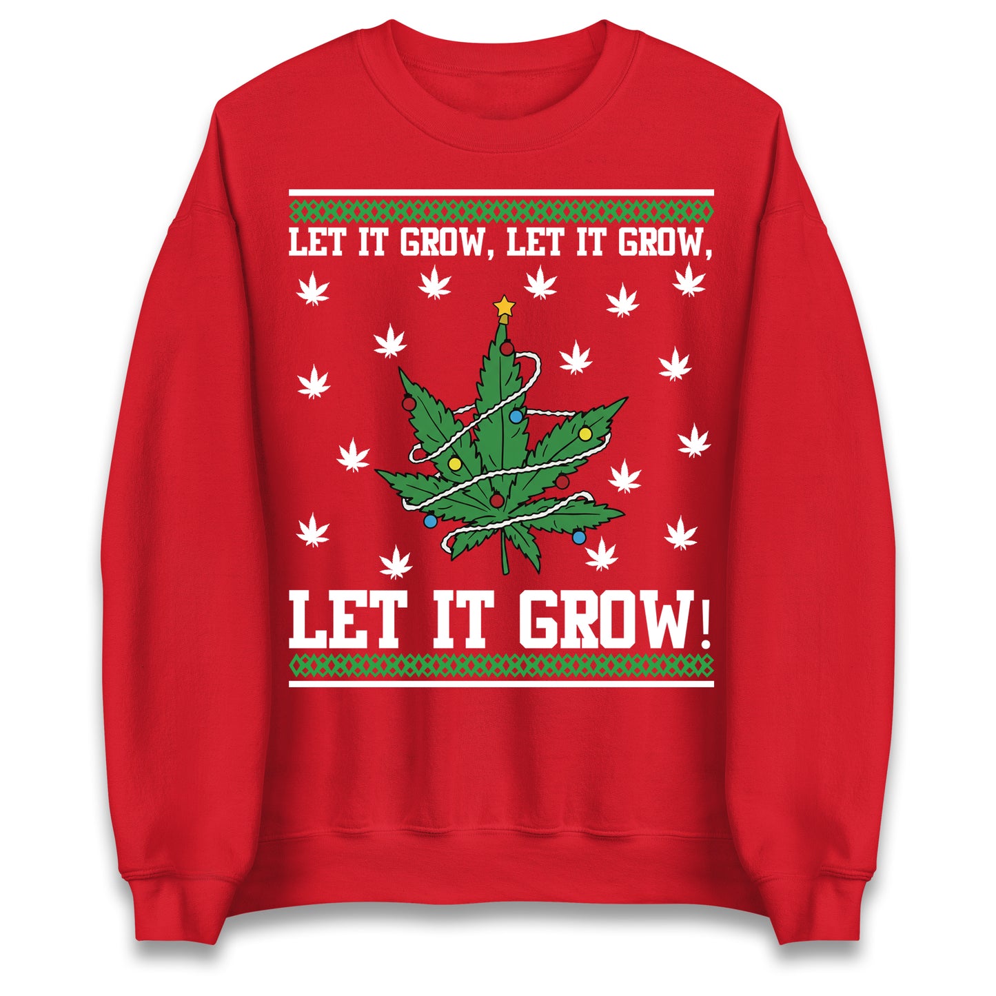 Cannabis Christmas Sweater