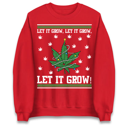 Cannabis Christmas Sweater