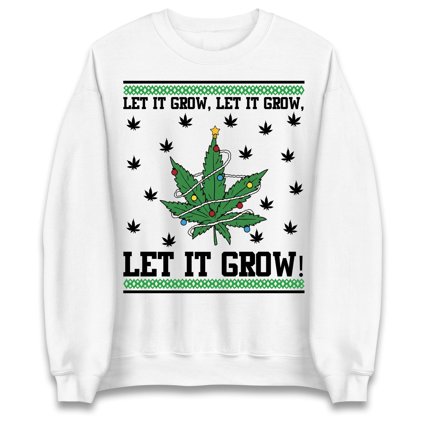 Cannabis Christmas Sweater