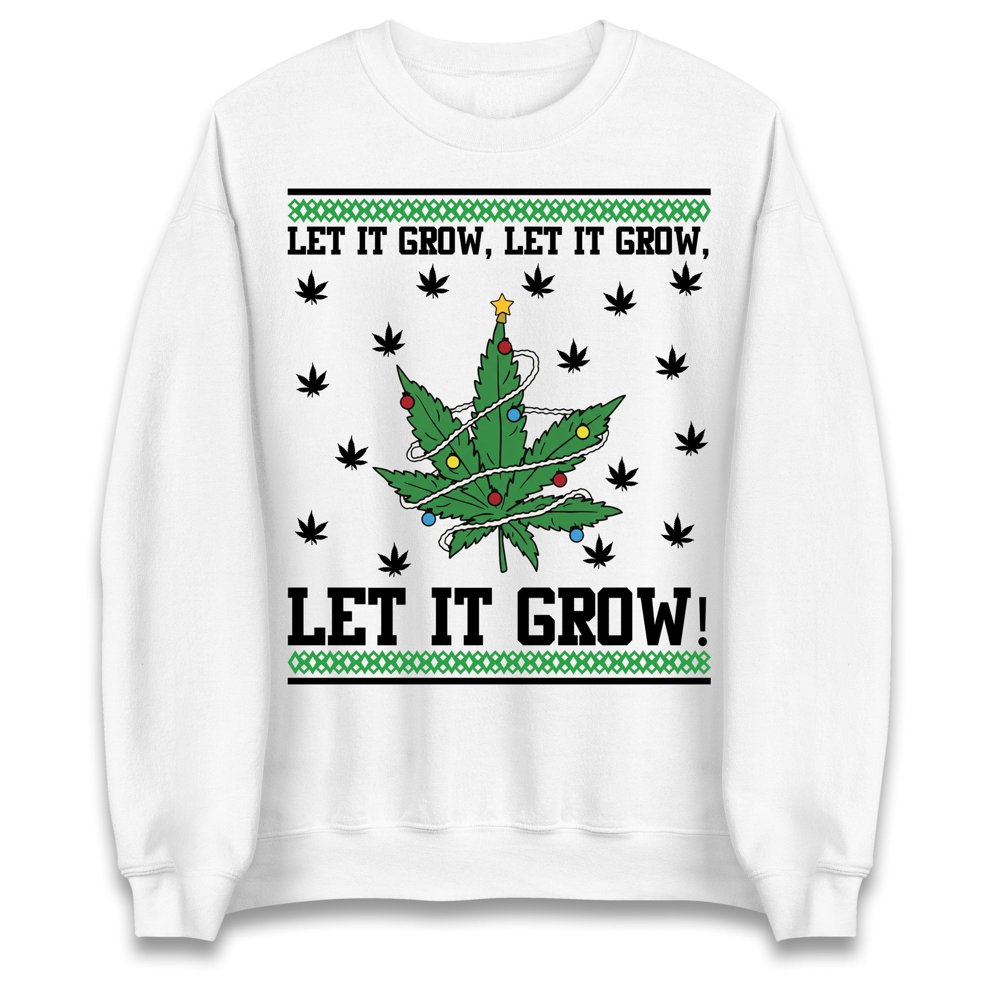 Cannabis Christmas Sweater