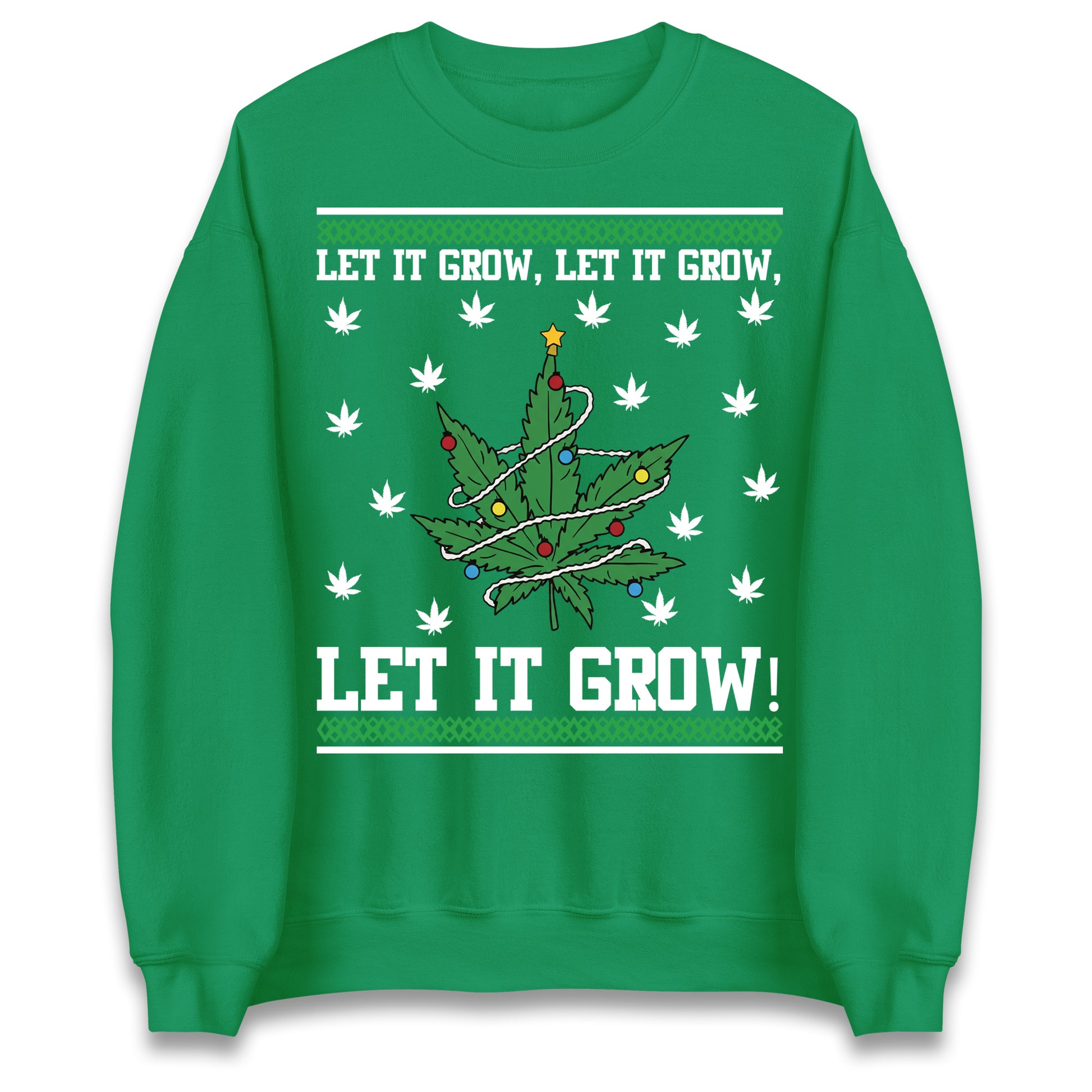 Cannabis Christmas Sweater
