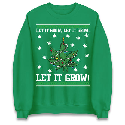 Cannabis Christmas Sweater