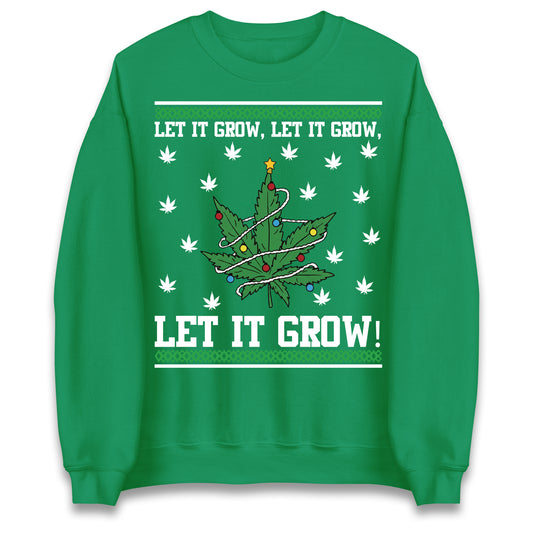 Cannabis Christmas Sweater
