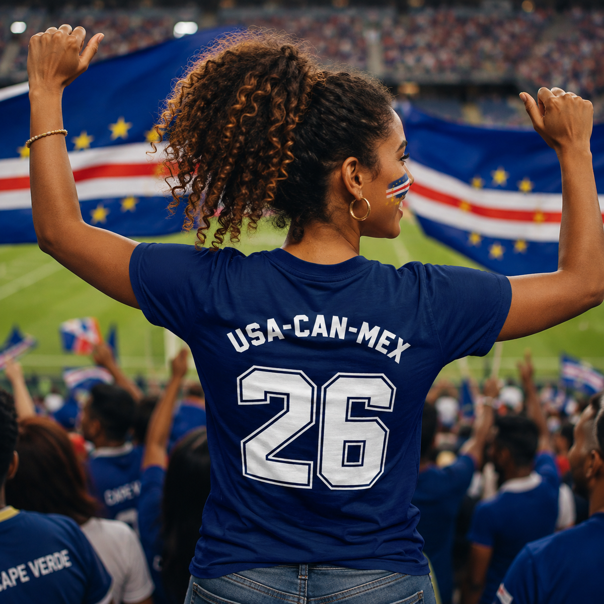 Cape Verde Football Shirt