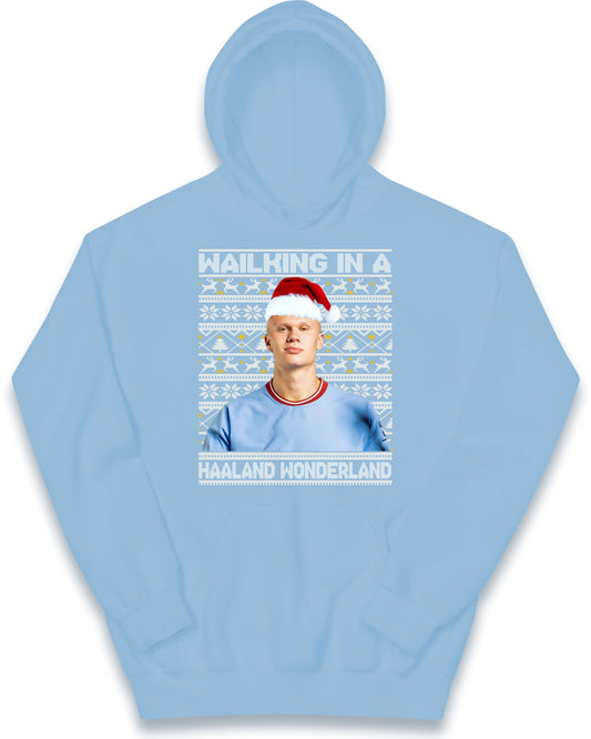 erling haaland christmas hoodie