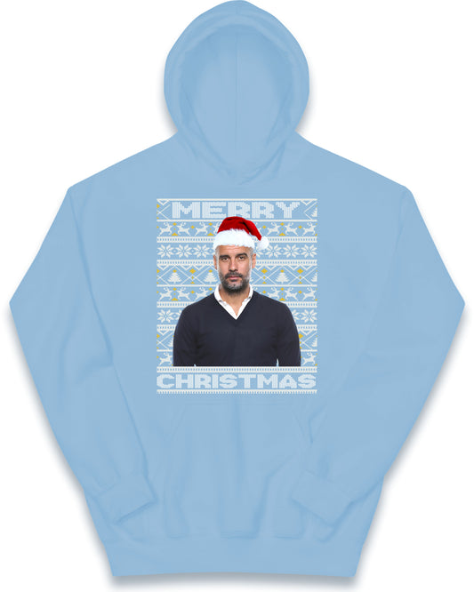 pep guardiola christmas hoodie