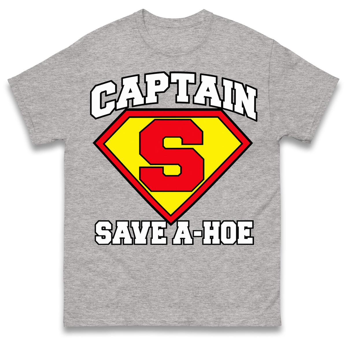 Captain Save A Hoe Shirt Funny Halloween Costume Graphic Tee