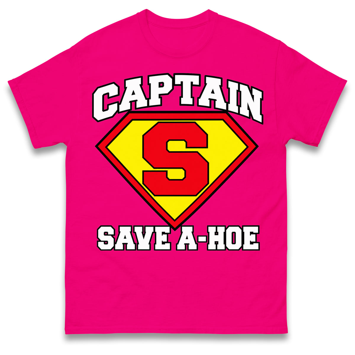 Captain Save A Hoe Shirt Funny Halloween Costume Graphic Tee