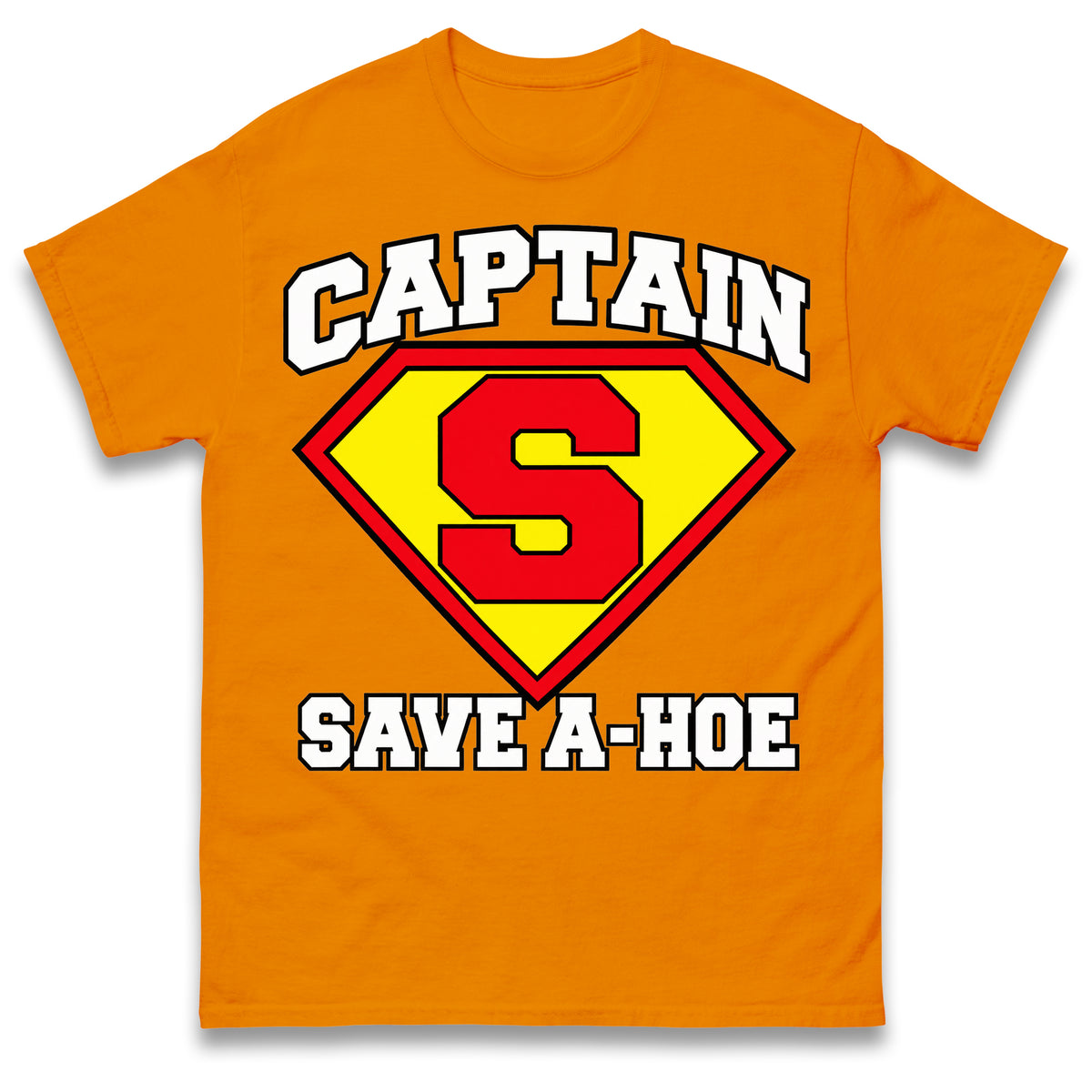Captain Save A Hoe Shirt Funny Halloween Costume Graphic Tee
