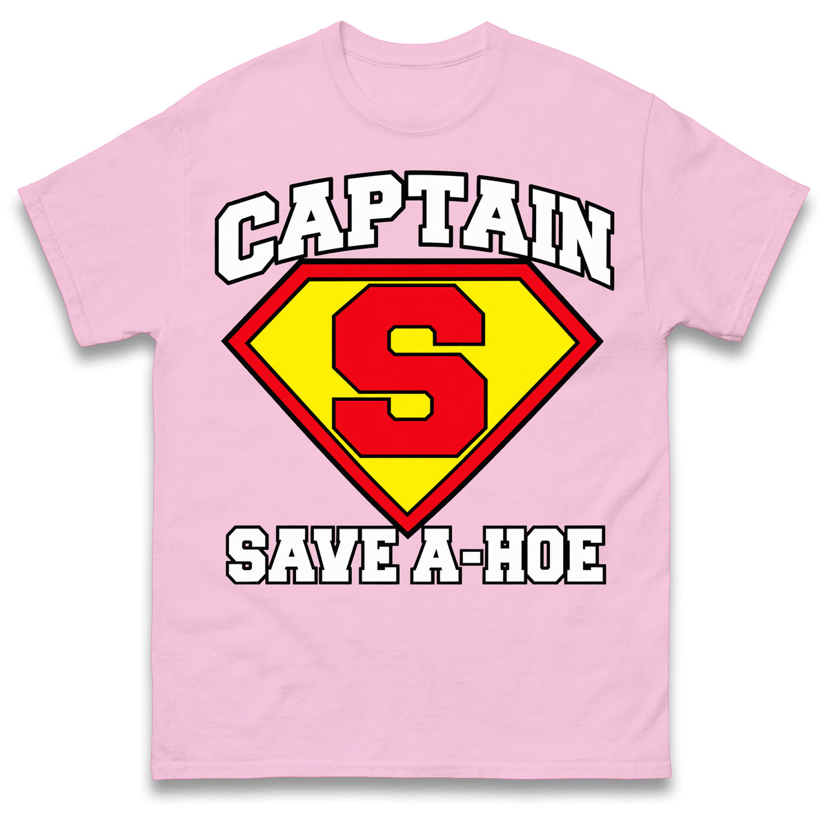 Captain Save A Hoe Shirt Funny Halloween Costume Graphic Tee
