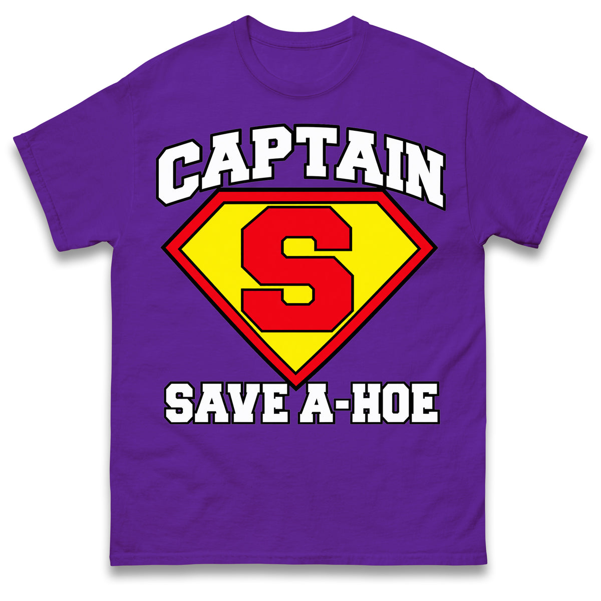 Captain Save A Hoe Shirt Funny Halloween Costume Graphic Tee
