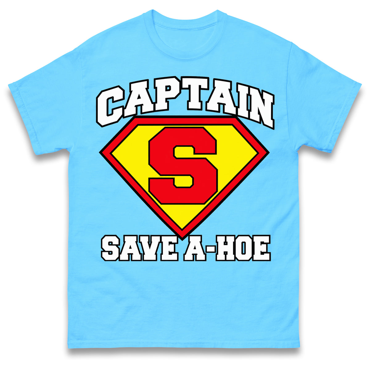 Captain Save A Hoe Shirt Funny Halloween Costume Graphic Tee
