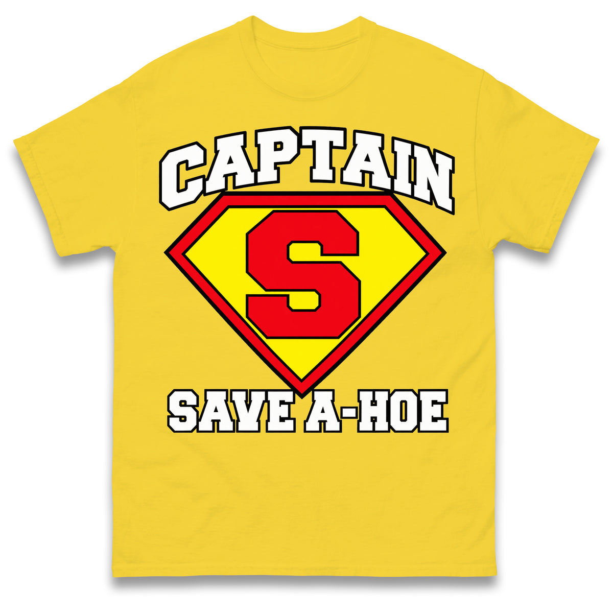 Captain Save A Hoe Shirt Funny Halloween Costume Graphic Tee